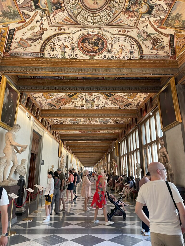 義大利、佛羅倫斯、烏菲茲美術館Galleria degli Uffizi