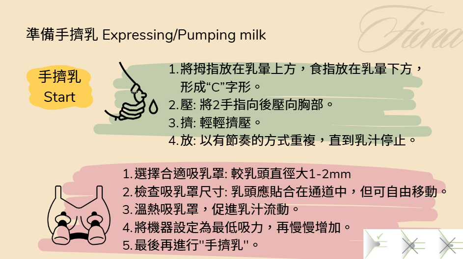 【母乳哺育Breastfeeding】第六章: 手擠乳準備與技巧 |母乳保存| 解凍母乳| 餵食母乳